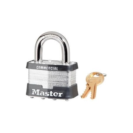 Master Lock Master Lock No 5KA Keyed Padlock  1 Shackle  Keyed Alike, PK6 5KA-A1421
